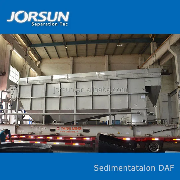 Hot Sale Dissolved Air Flotation Sewage Soild Liquid Separation DAF Price for Papermaking Wastewater System Treatment