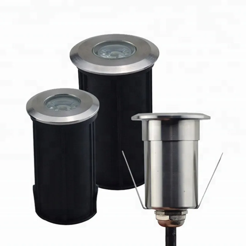 304 нержавеющая сталь IP67 Водонепроницаемый одноцветный наружный 1 Вт Светодиодный