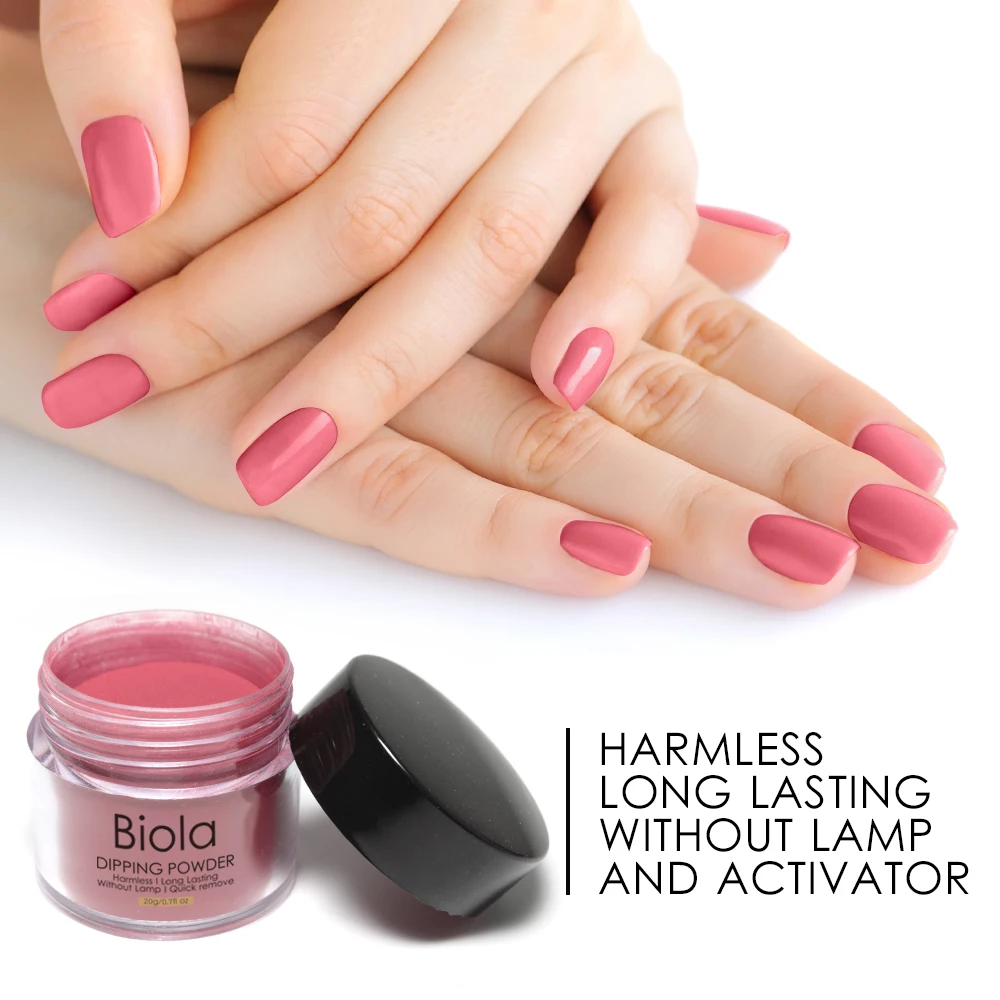 
Long lasting fast dry acrylic dip powder for nails without activator 