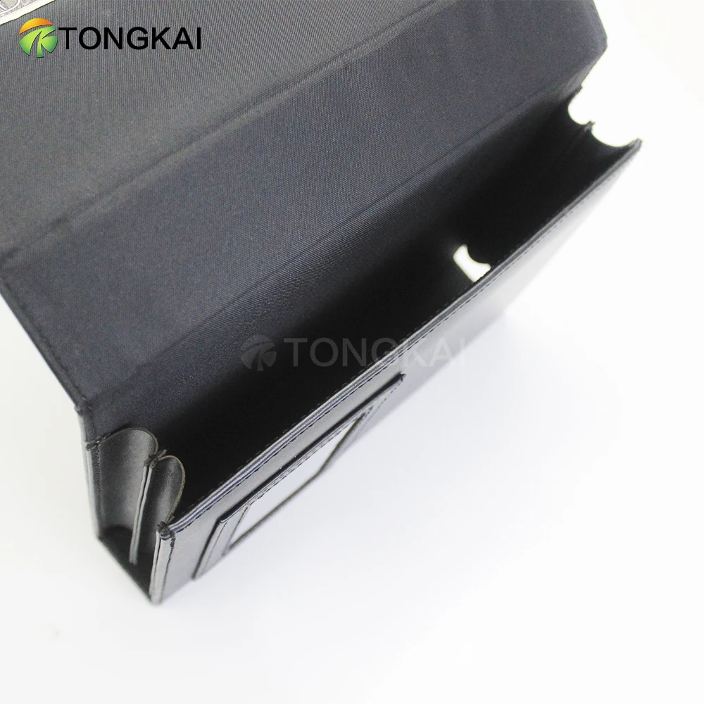 Custom Auto Leather Car Registration Documents Wallet / Case/ Organizer/Folder Holder Bag for Car Manual