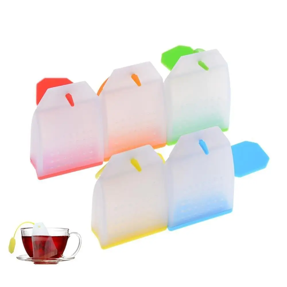 Loose leaf tea infusers silicone tea bag