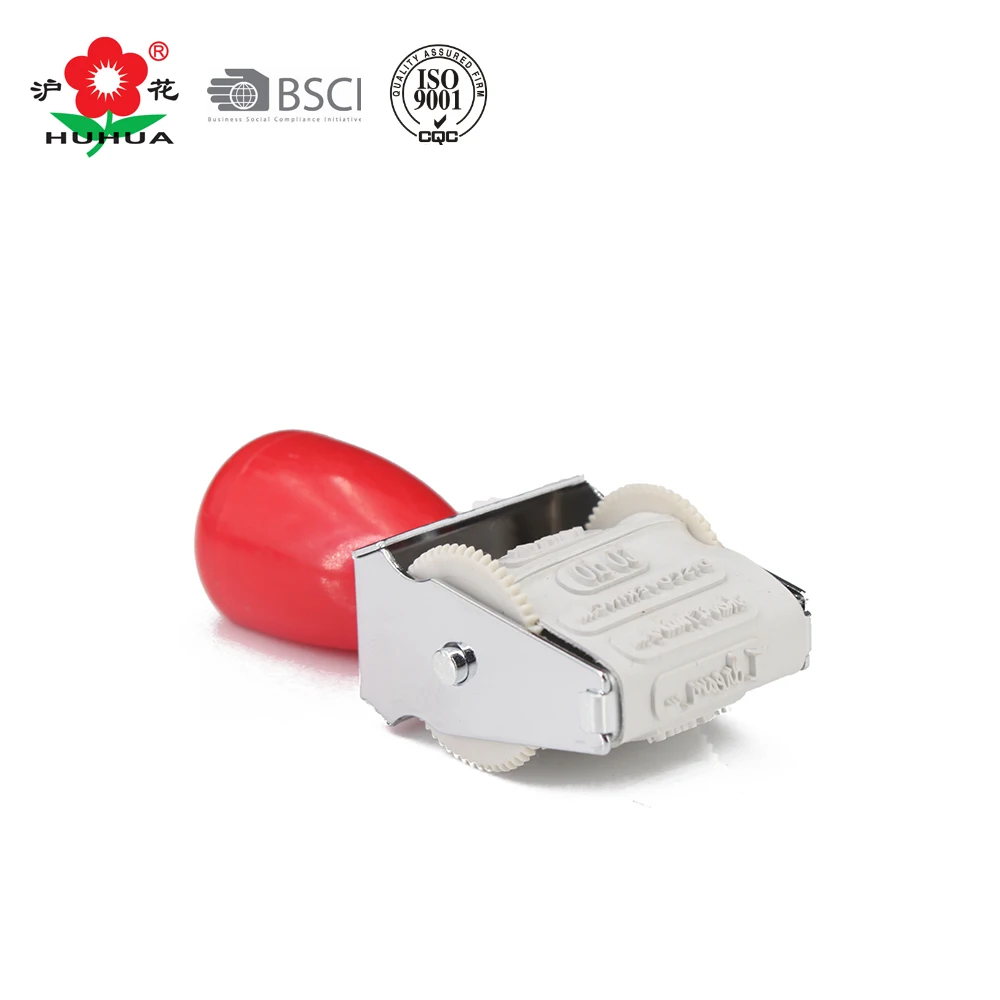 adjustable custom digital number roller stamp