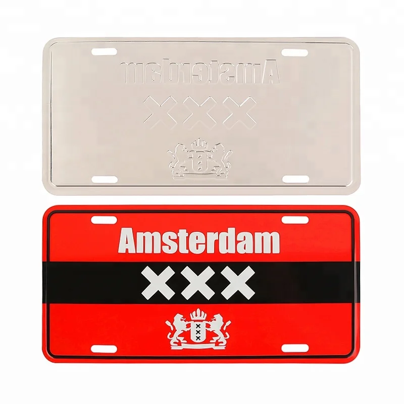 Алюминиевый Сувенирный автомобильный номерной знак на заказ