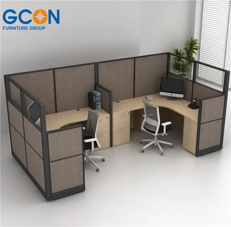 factory supply office furniture 120 degree modern office workstation desk