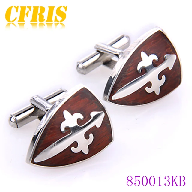 
Wholesale top quality wooden cufflinks for men party for shirt 
