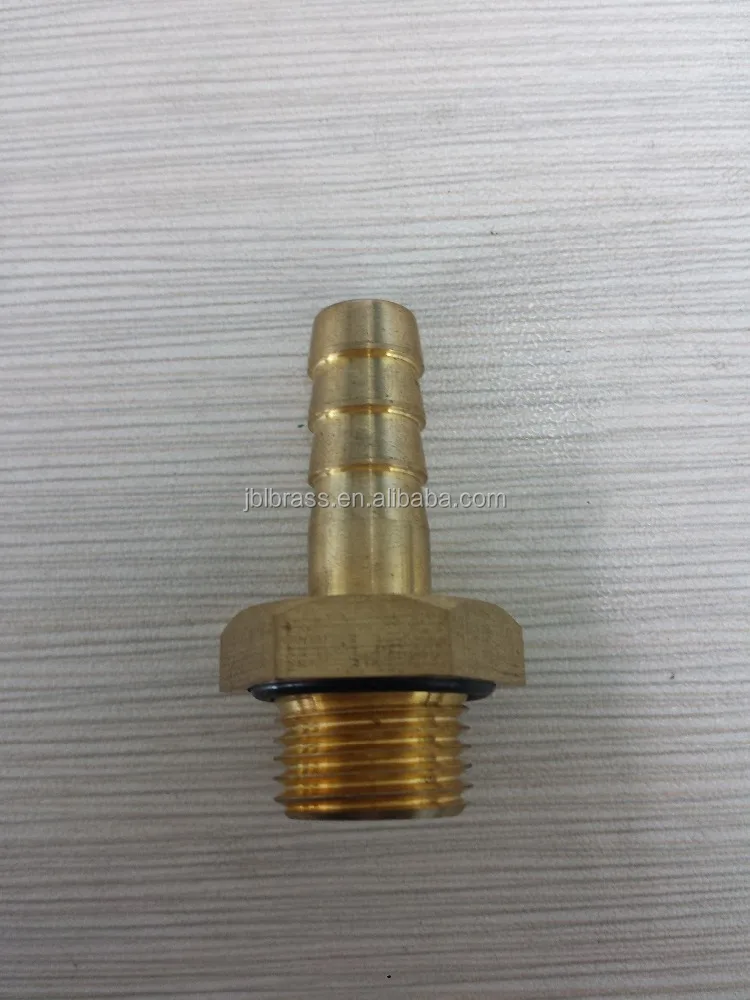 
 Латунная штуцер для шланга с уплотнительным кольцом для США  