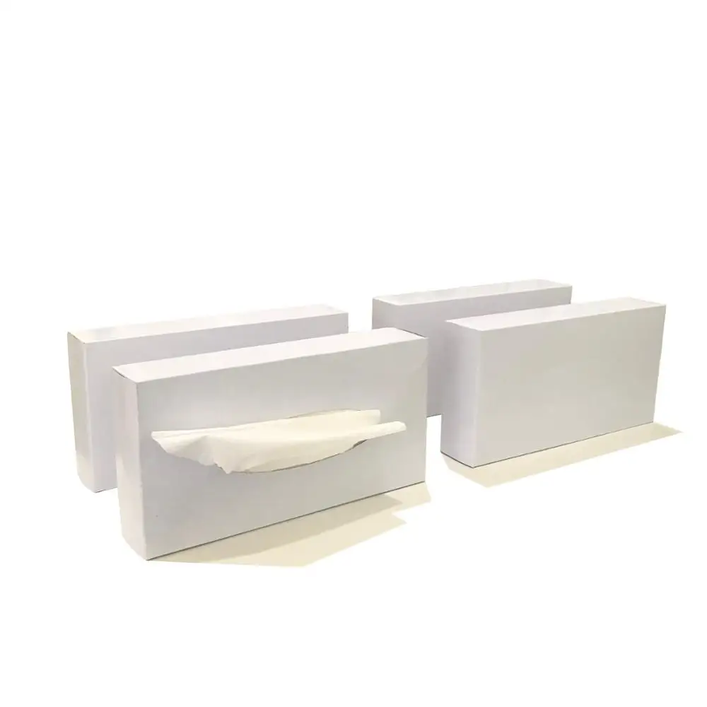 Premium flat box facial tissue 100S