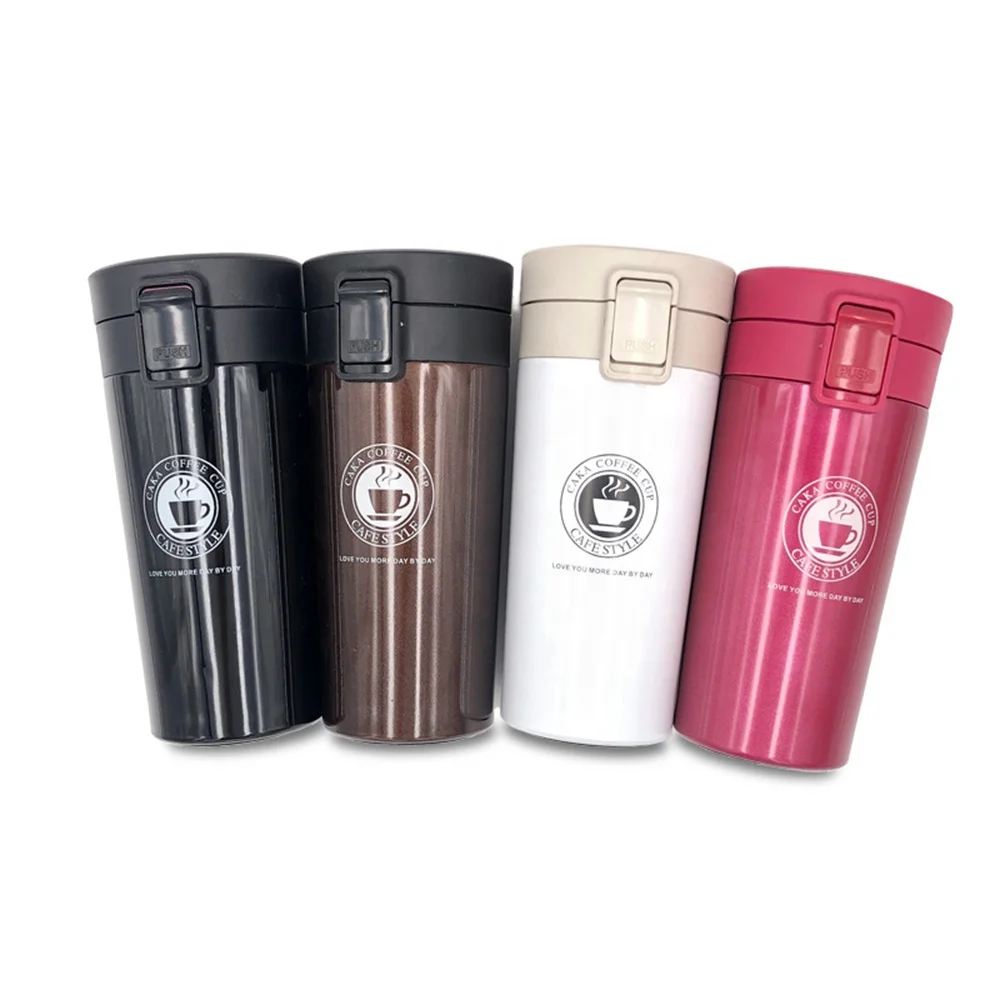 380ml Eco-Friendly Portable New Stainless Steel Vacuum Coffee Thermos