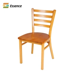 Alibaba Best Sellers Imitated Wood Metal Chair On Sale