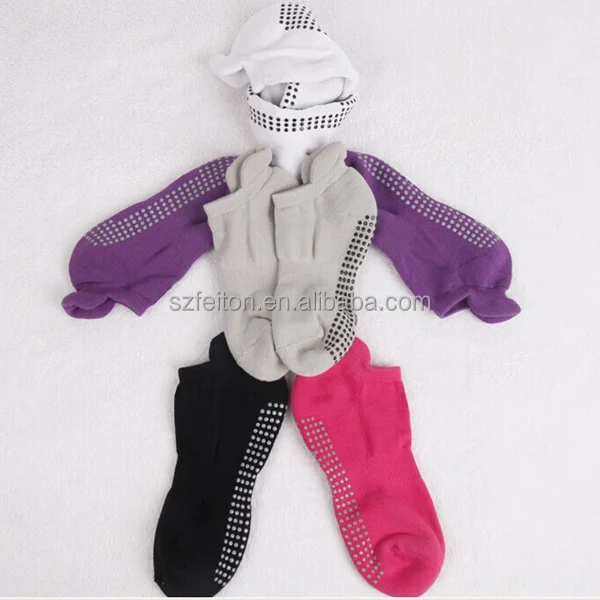 Women Yoga Socks Custom Pilates Gym Grip Non Skid Non Slip Socks