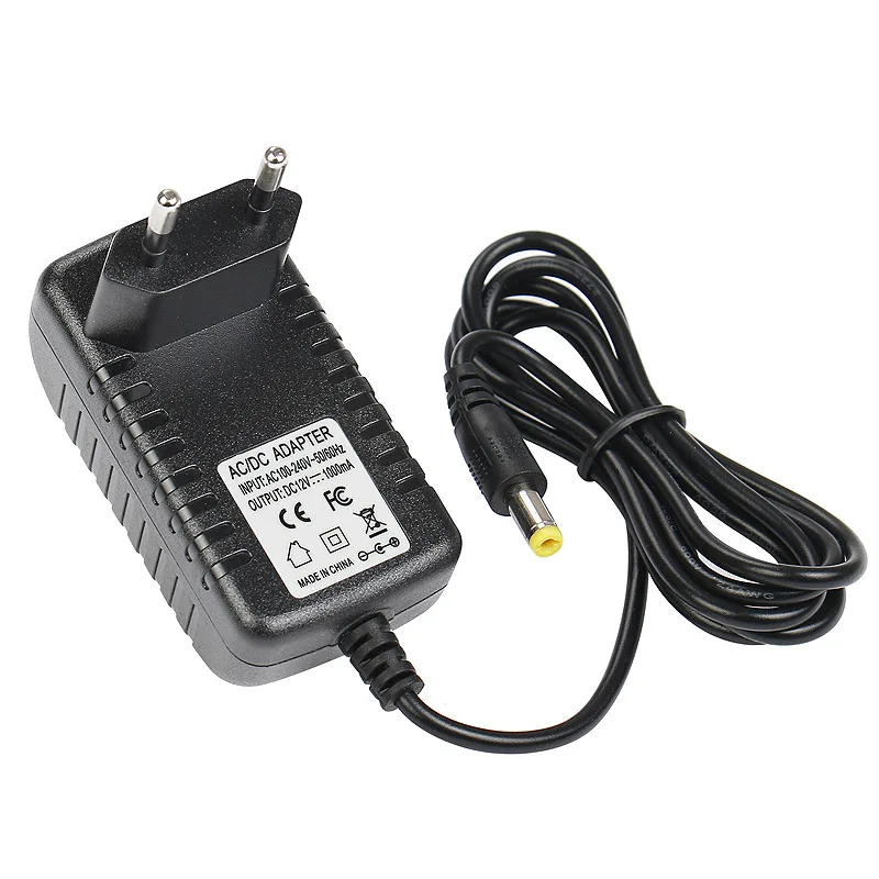 AC DC 100v 240v Power Supply US/EU/UK/AU Plug 12V 1.5A Power Adapter for lcd monitor