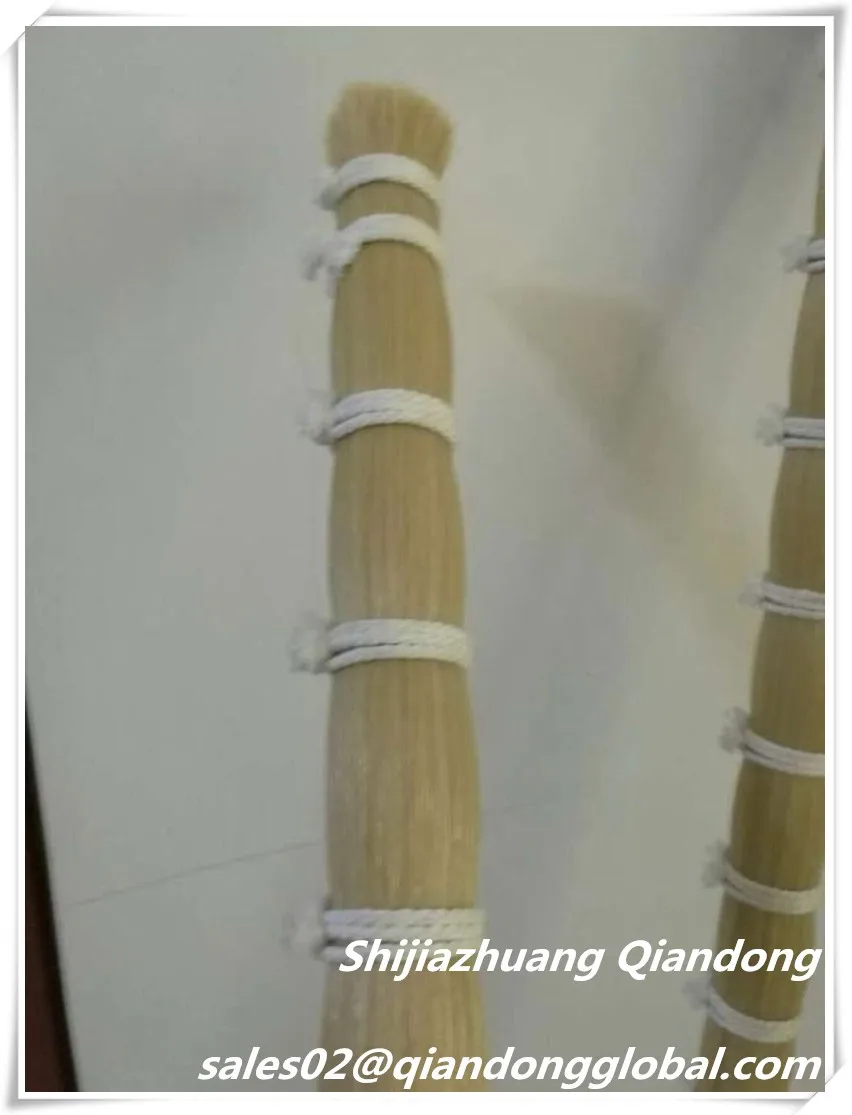 
Unbleached Mongolia 29inch 100% Natural Horse Hairs For Violin Bowhairs 