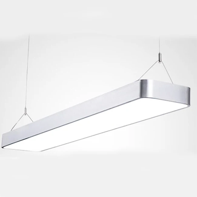 LED office chandelier simple modern aluminum studio office lighting hanging lights