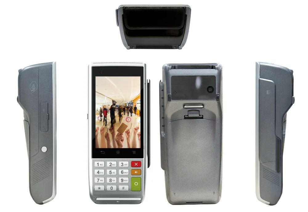 
Smart Handheld Pos Terminal With Bluetooth GPRS WIFI MODEL S1000 POS 