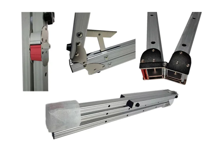 100 inch 16:9  Fast Fold projection screen PVC white soft Foldable Projector Screen with flight case