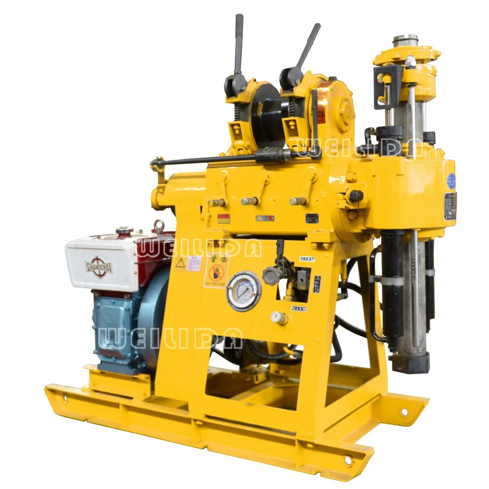 hot sale depth 200m drilling rig or water well drilling rig machine