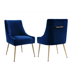 Nordic style velvet chair covers for dining room 6 pack luxury dining chair cover