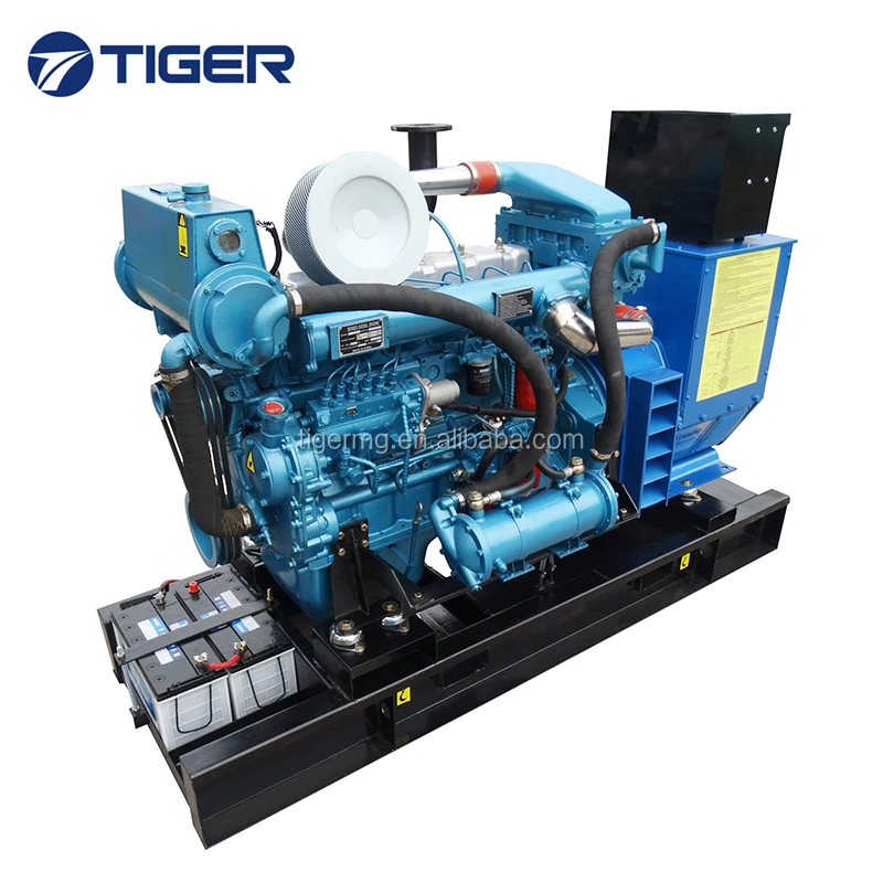 100kva 125kva 140kva best quality marine gasoline generator