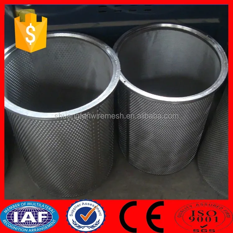 oil field tube/perforated pipe/punched hole pipe