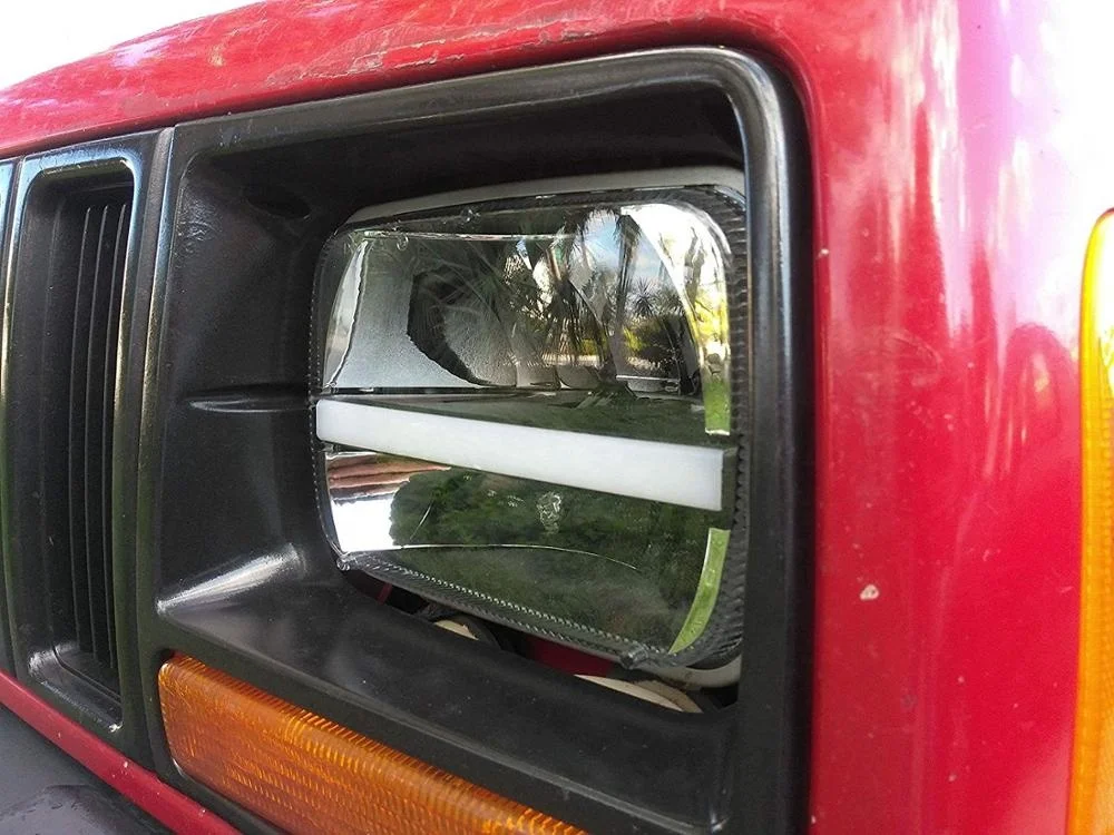 Rectangular 5x7 Led Headlight for Jeep Wrangler YJ Headlights 1987-1995 Hi Lo Beam For Jeep yj Led Headlights