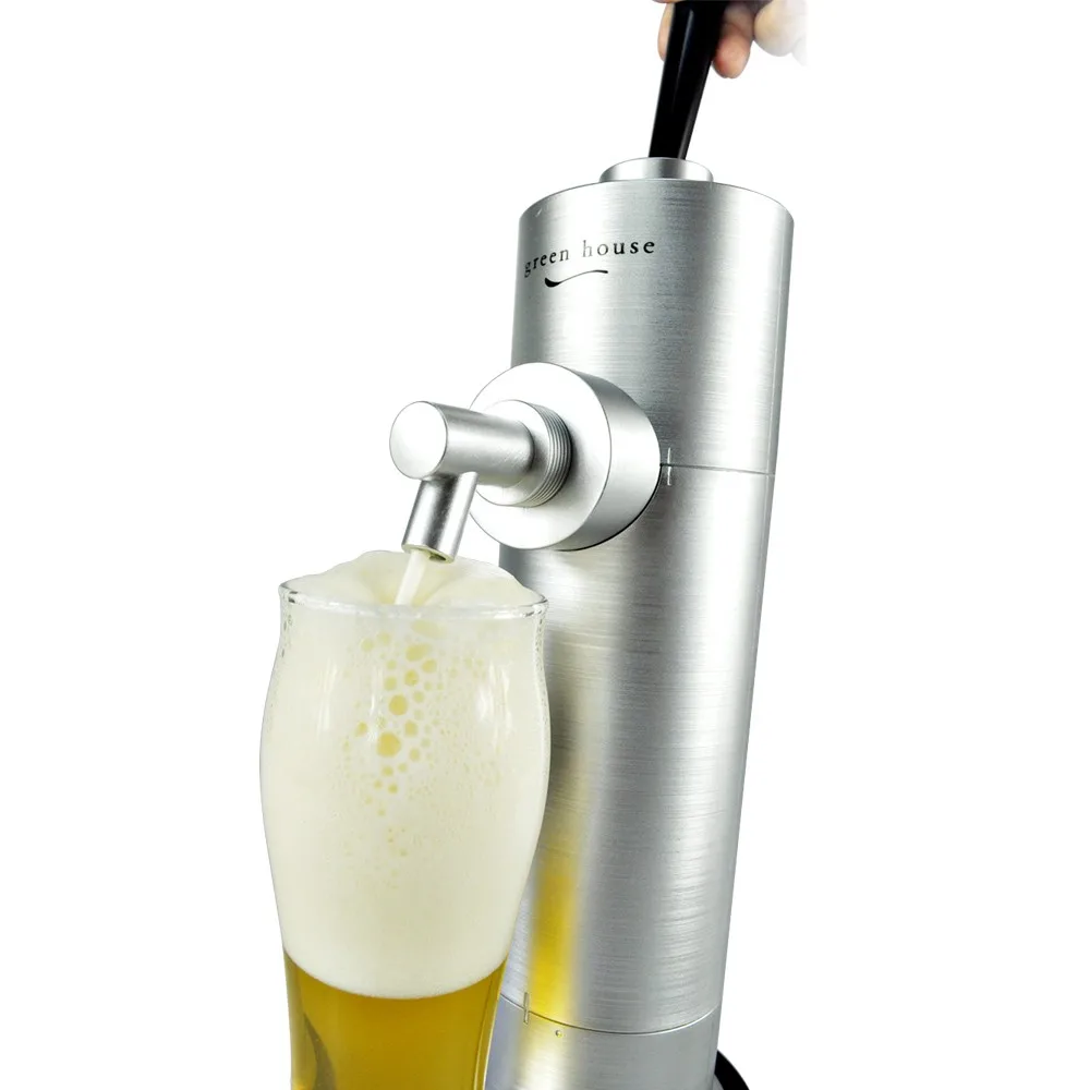 Special ultrasound Beer server can make beer foam in beer cans!
