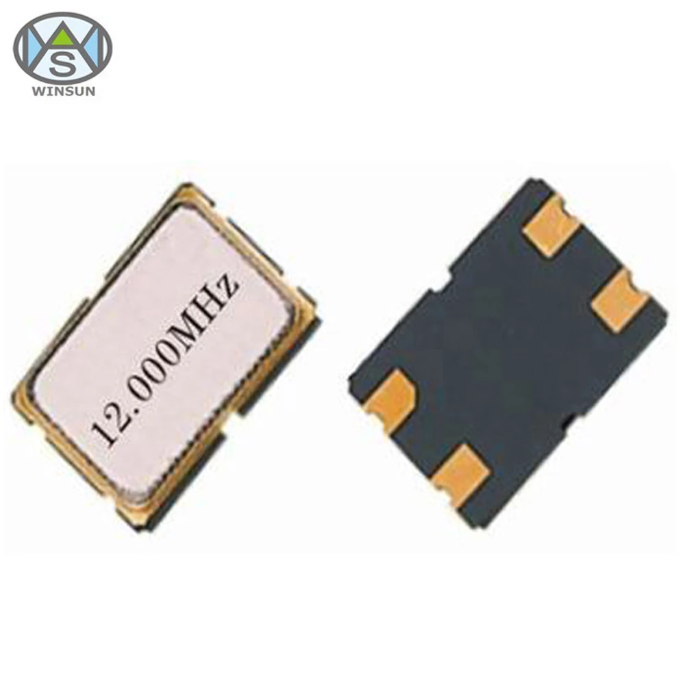 High Quality 3225 3.2 x 2.5 mm SMD Quartz Crystal Oscillator / Resonator