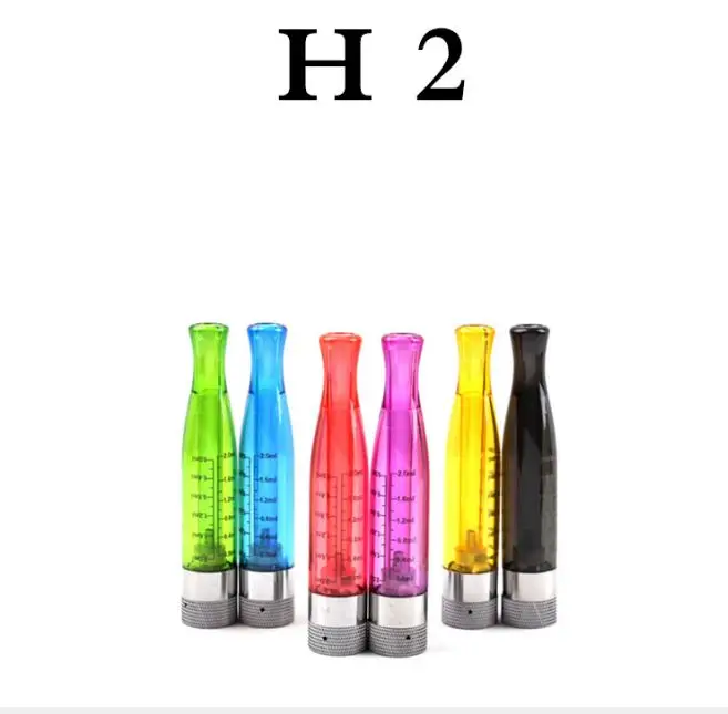 2013 New atomizer most popular clear h2 clearomizer for e cigarette 1.6ml