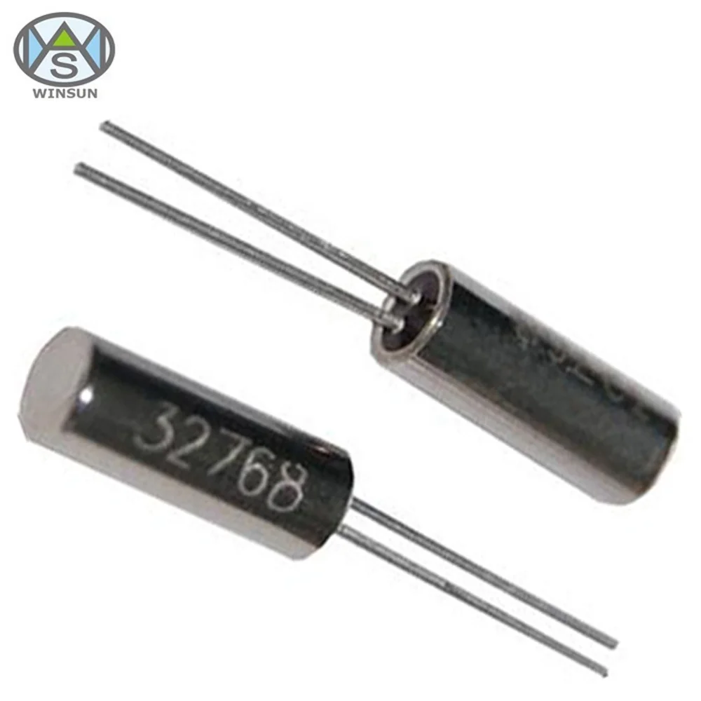 High Quality D3 x H8mm 32.768Khz Cylindrical Quartz Crystal Resonator