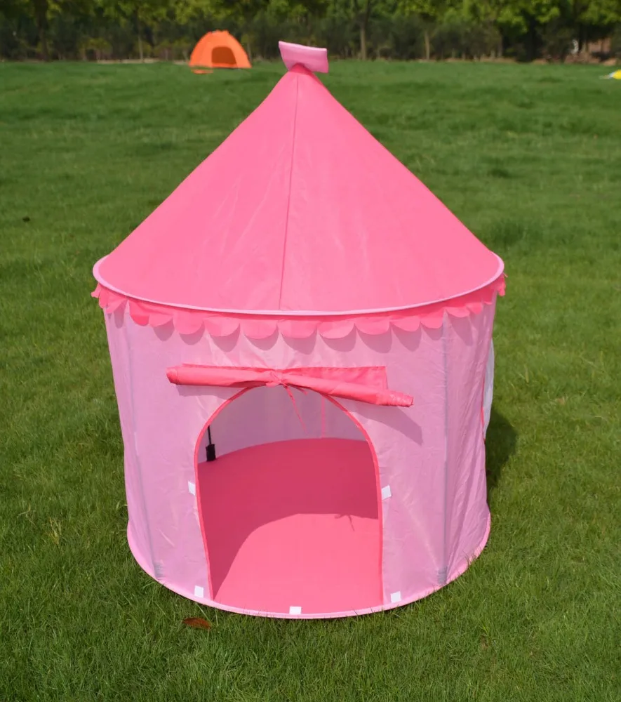 Pop up kids funny waterproof material princess boy girl play tent house