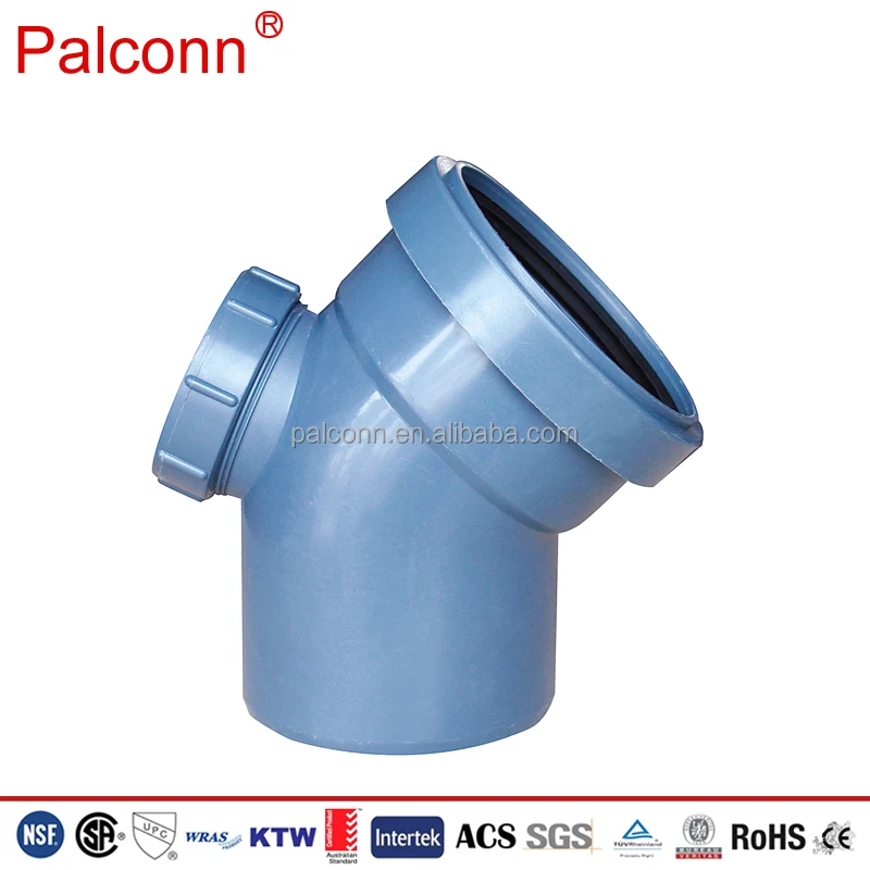 Silent Waste Water Pipe and fitting PP UPVC pipes and fittings for Drainage System