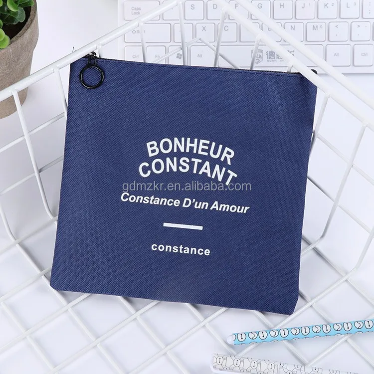 Amazon Hot-sell custom printed natural cotton canvas zipper wallet for women