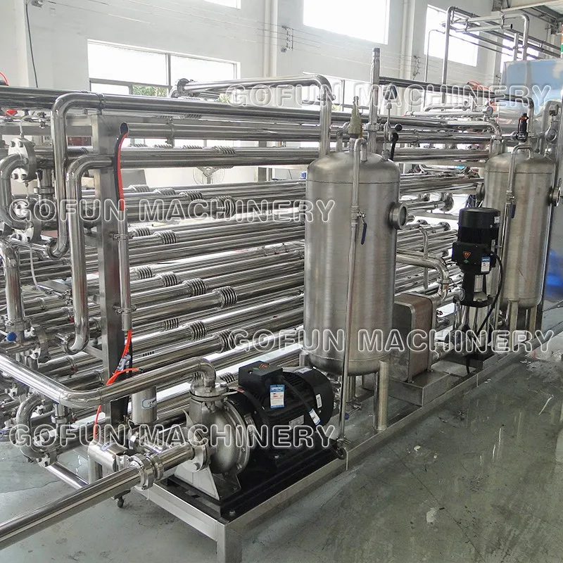The professional supplier for commercial uht tube in tube sterilizer for tomato catchup