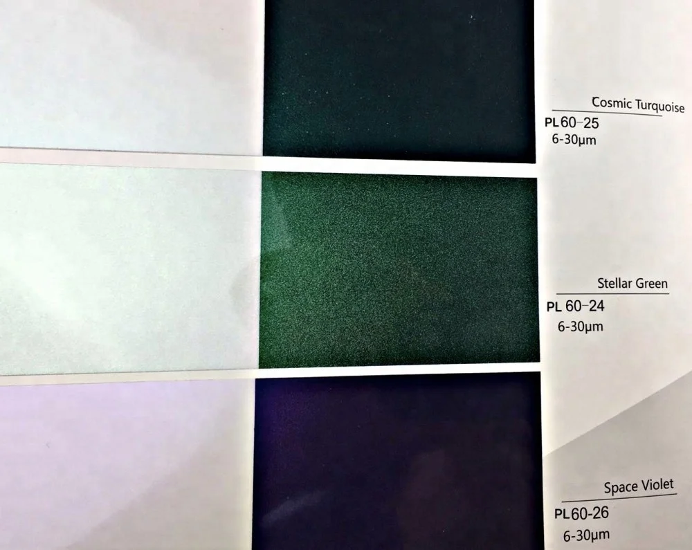 Pearlescent pigments for car paint China supplier, Automotive pearl powder pigment paint