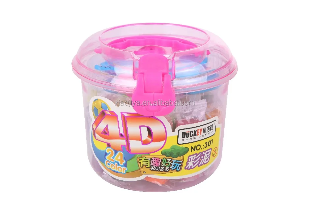 Hot Sell Magnetic Modeling Dough for Kids Stationery Toys China 24 Colors Plastilina