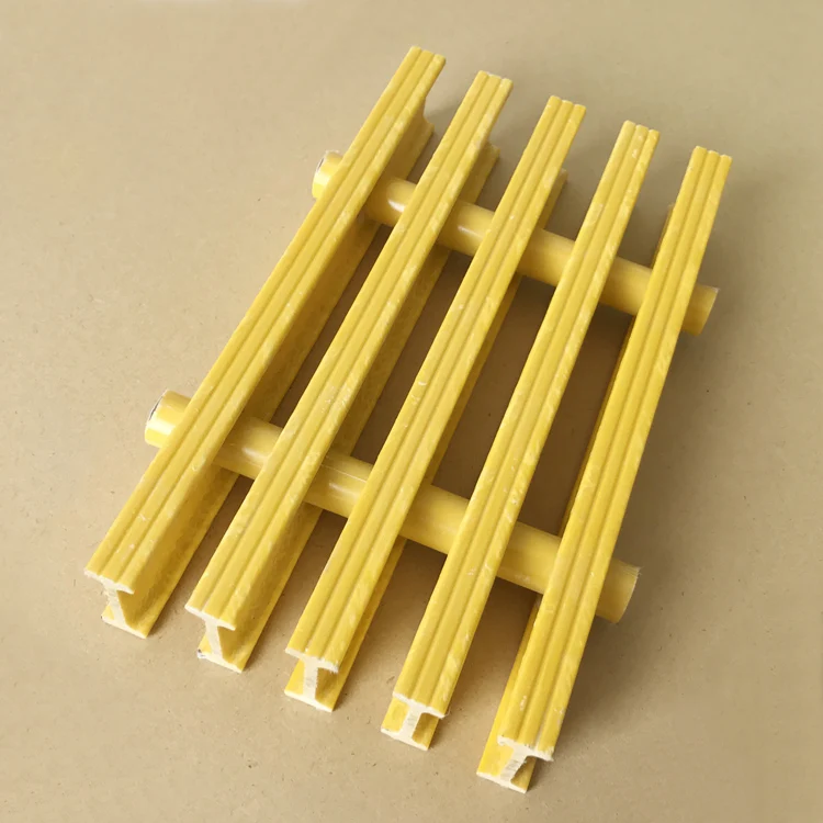 Промышленная армированная стекловолокном пластиковая безопасная решетка, высокопрочная pultruded решетка GFRP по хорошей цене