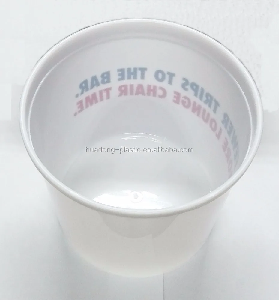 4.5L Disposable Plastic Ice Bucket