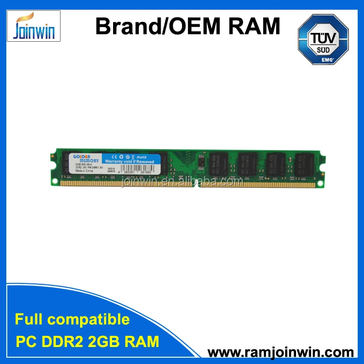 Enjoy Lifetime warranty ddr2 2gb 800mhz 128M*8/16C ddr ram memory