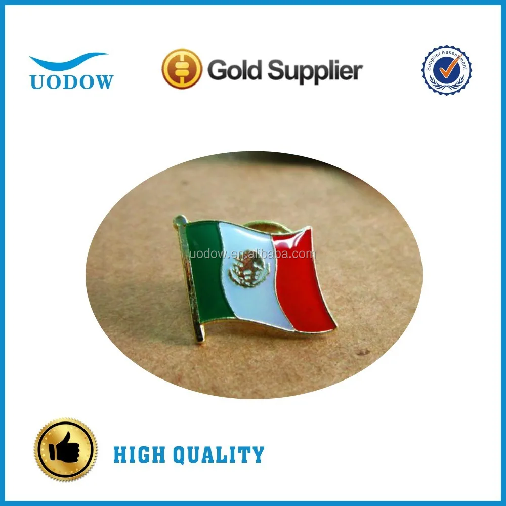 Italian flag lapel pin Country Flag gold plating Enamel Pins
