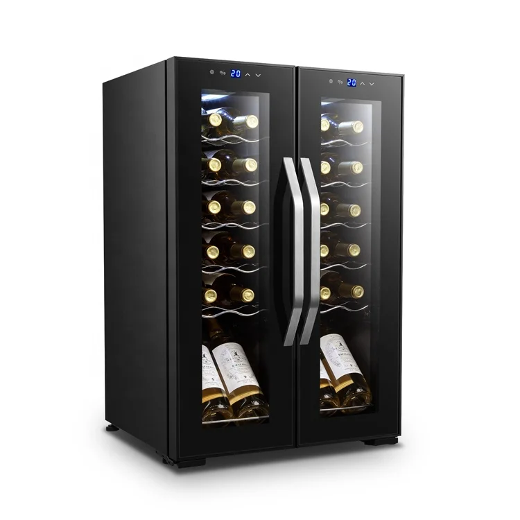 24 bottles Single Zone compressor wine electric cooler/furniture wine cellar