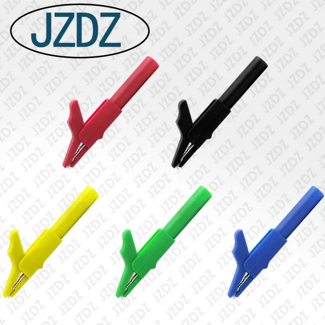 JZDZ J.60029 4 мм Зажим для проверки отверстия в хвостовой части зажим для проверки провода Полное Открытие оболочки 12 мм зажим типа крокодил