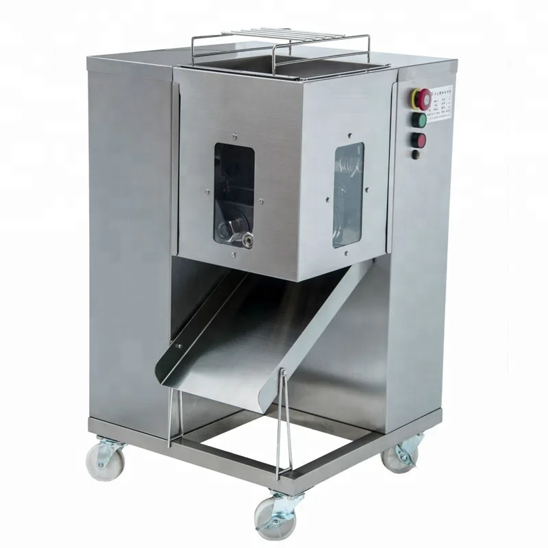 500KG/H Stainless Steel Commercial Full-automatic Meat Cutting machine