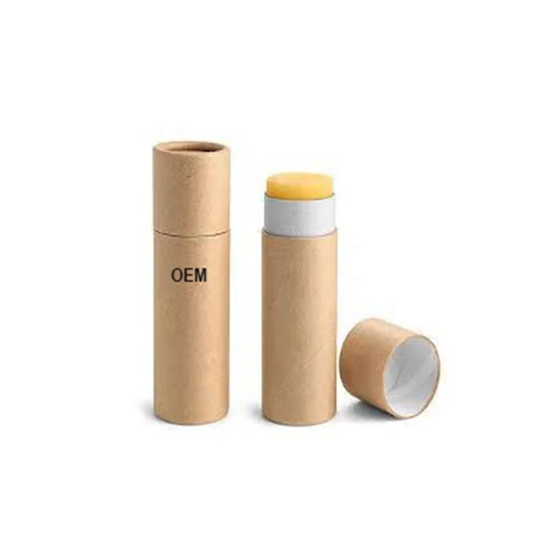 
Wholesale Makeup Cosmetic Women Beauty Care Trending Products with Paper Tube for Lip Balm for Mens Lip Care 