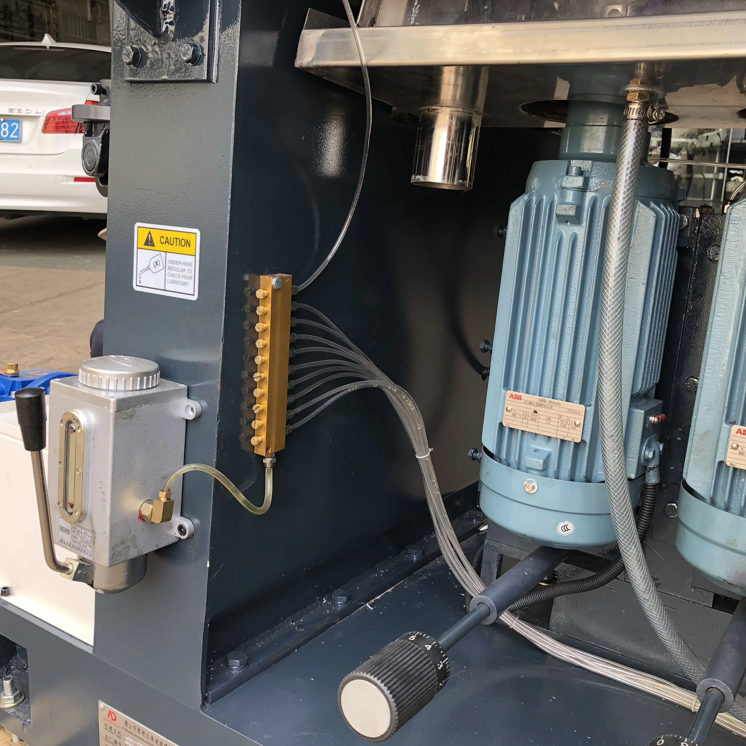 Glass Edging machine with ABB MOTOR  in DUBAI