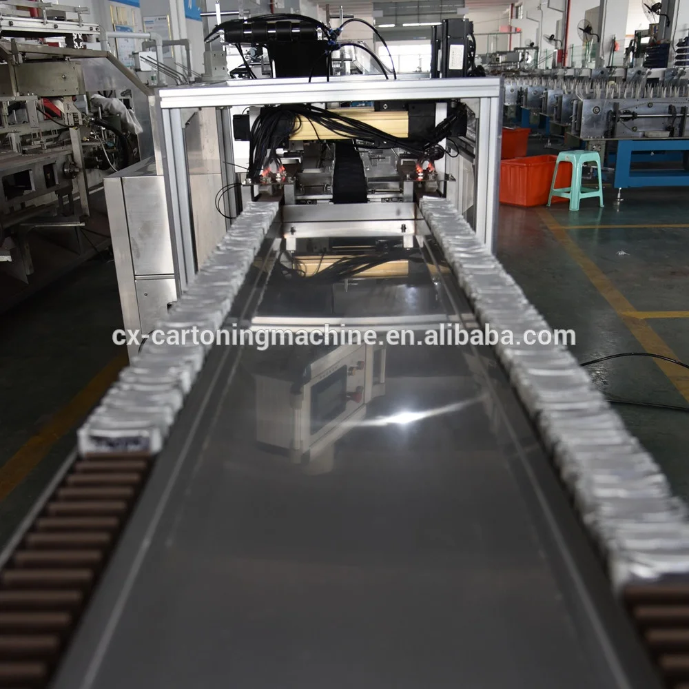 
Automatic Granule Sachet Carton boxing Machine with Custom Vertical Collating System 