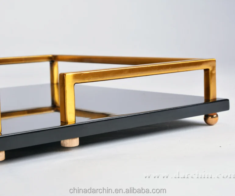 New Arrival Decorative Metal Tray Decoration Accessories