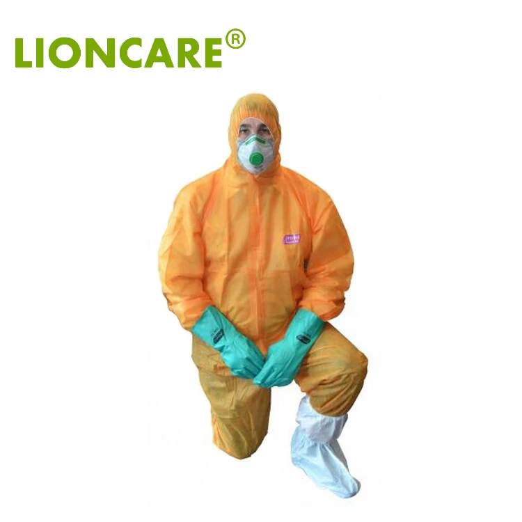 Chemical safety coverall
