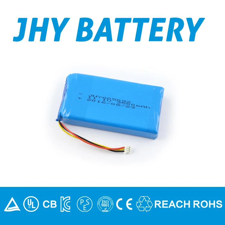 flat tablet pc 6400mah battery pack with UL, UN, CE, CB certificate