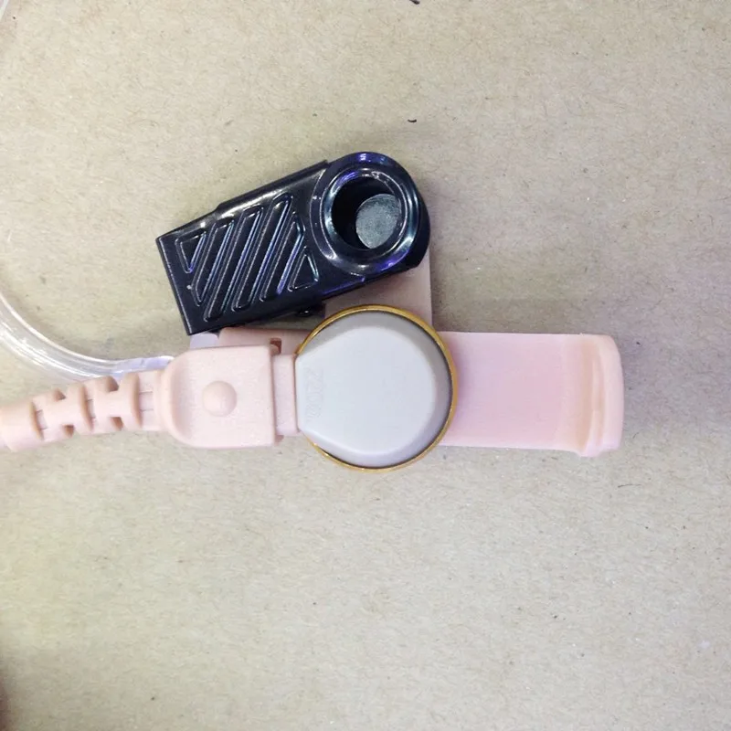 
Big Long PTT Clamp Clear Air Tube 2pins K plug headphone for Kenwood Baofeng Puxing TYT Weierwei etc Walkie talkie 