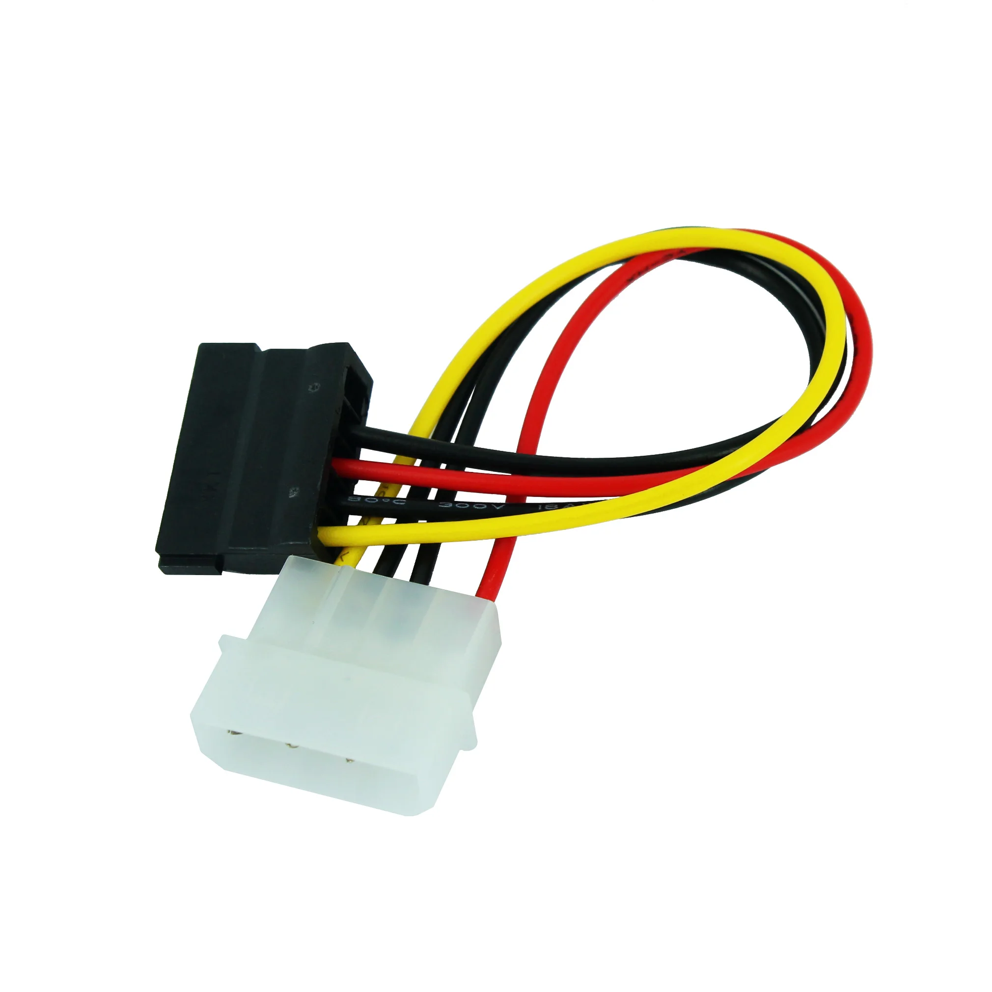 
4 Pin IDE Male to Sata Cable Female 15PIN Molex Connector Power Cable Adapter 