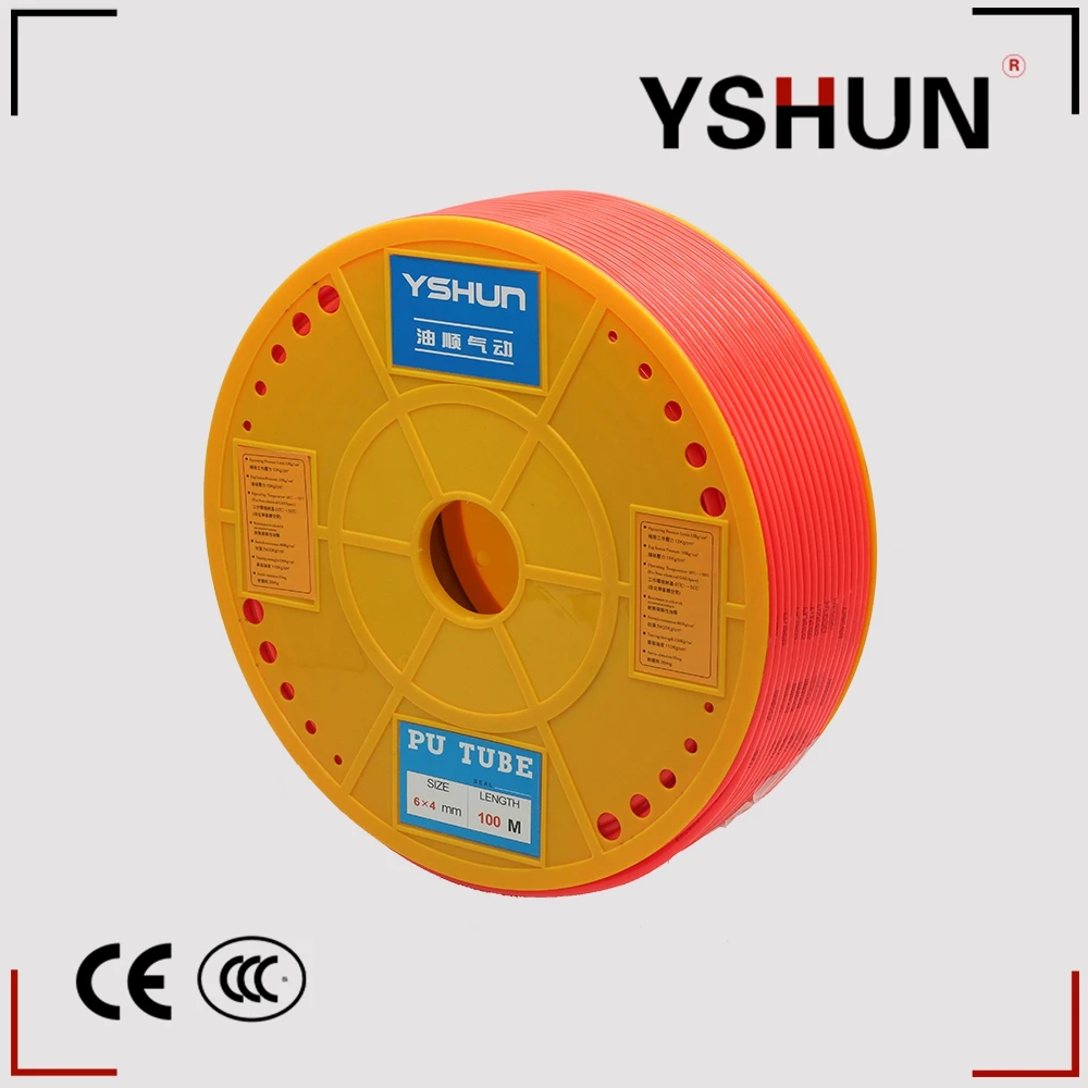 hot sales PU0640 OD6MM pneumatic air hose pu tube for air water